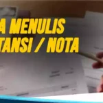 Cara Menulis Kwitansi