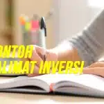 Contoh Kalimat Inversi
